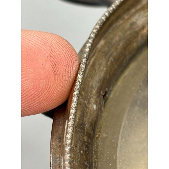 1880s Butter Dome Wilcox Silverplate Meriden Quadruple Cows Maiden Footed - Picture 8 of 10